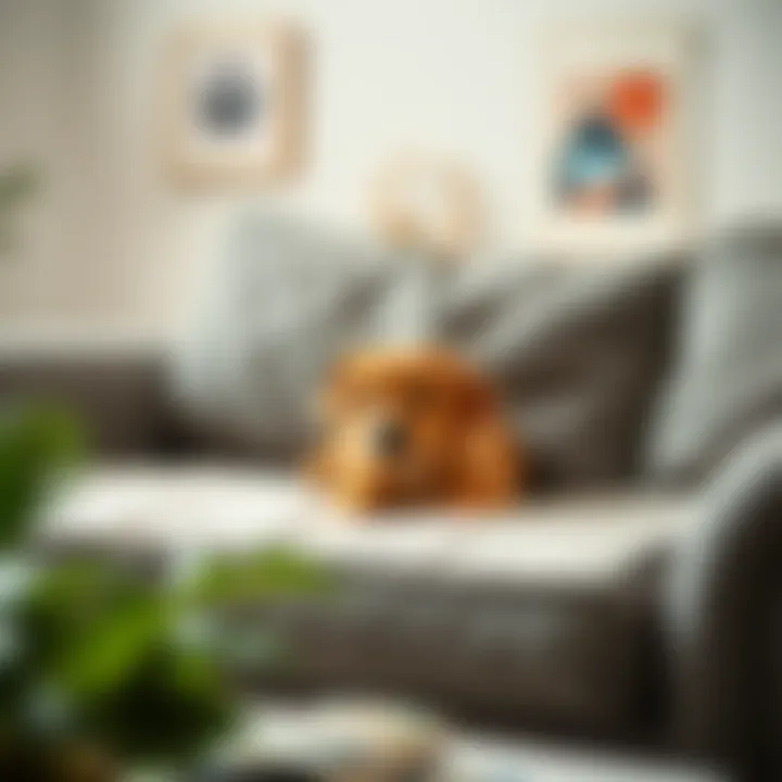 Preventative Measures for Couch Care Preventative measures illustrated with a couch protector in place