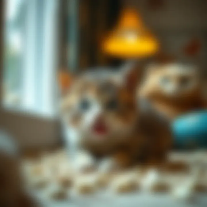 A clean home environment free of litter spread