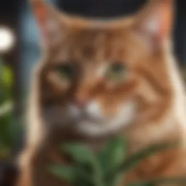 Training Your Cat Effectively Training session between a cat and its owner