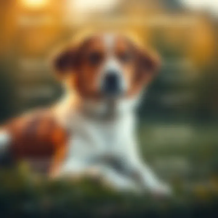 An infographic illustrating the benefits of glucosamine for canine joints.