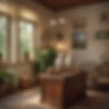 A cozy corner of a home decorated for a cockatiel, emphasizing a suitable living environment