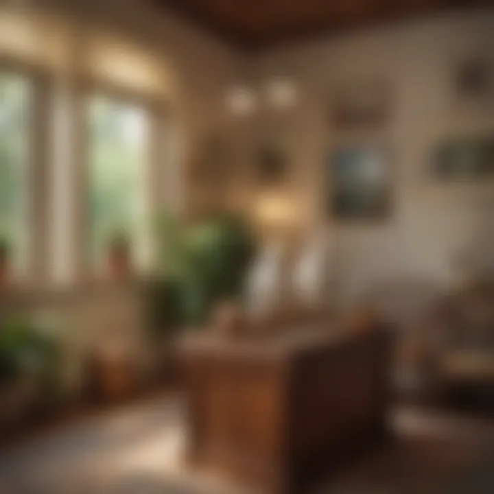 A cozy corner of a home decorated for a cockatiel, emphasizing a suitable living environment