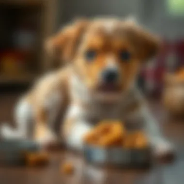 A guide for transitioning puppies to a canned food diet