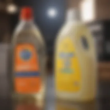 The Science Behind Enzymatic Detergents Enzymatic laundry detergent bottle with a label highlighting its bio-based ingredients.
