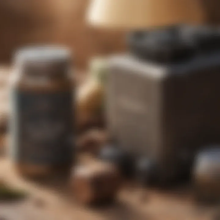 A comforting care package filled with soothing items