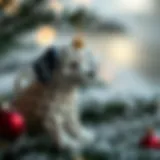 A beautifully crafted memorial ornament for a beloved pet
