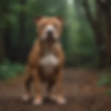 Understanding Pitbull's Natural Instincts An illustrated guide highlighting the natural instincts of a Pitbull.