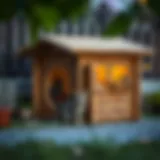 Trixie Natura Cat House exterior view