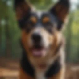 Ultrasonic bark stopper in action, demonstrating its effectiveness with a dog.