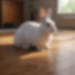 Cozy bunny flooring showcasing natural materials