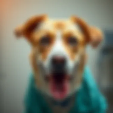 Veterinary consultation for pet surgery