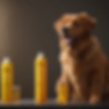 Effectiveness of Various Dog Urine Deterrents A visual chart depicting the effectiveness of different deterrents