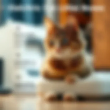 Benefits of Electric Cat Litter Boxes Infographic showing benefits of electric litter boxes for cats