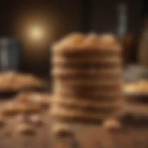 A selection of fat-free dog treats on a wooden surface.