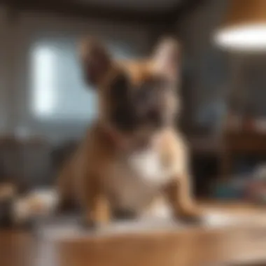 Navigating Insurance Policies for French Bulldogs Illustration of various insurance paperwork, highlighting policy options
