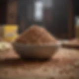Premium grain-free dog food in a bowl