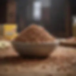 Premium grain-free dog food in a bowl