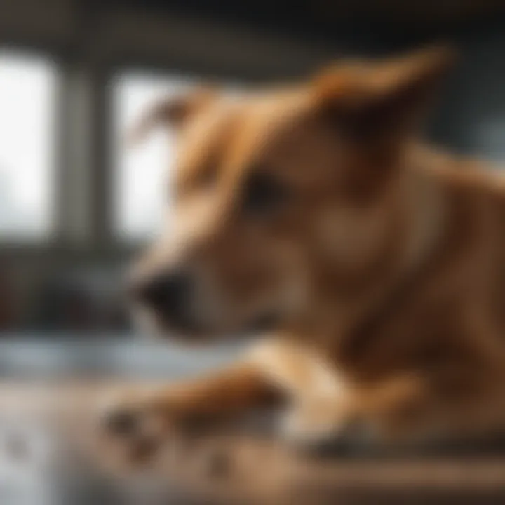 A breakdown of costs associated with emergency veterinary services displayed visually.