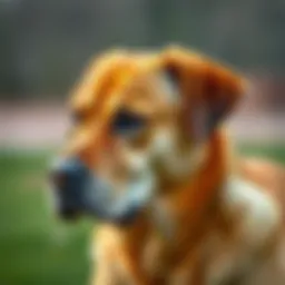 A large dog exhibiting minimal shedding and a shiny coat