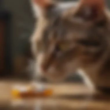 Visual representation of potential side effects of flea pills