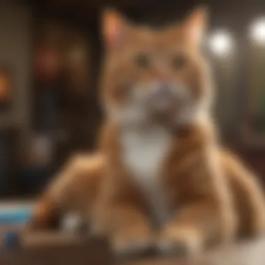 Various pet sitting services displayed, illustrating the options available for cat care.