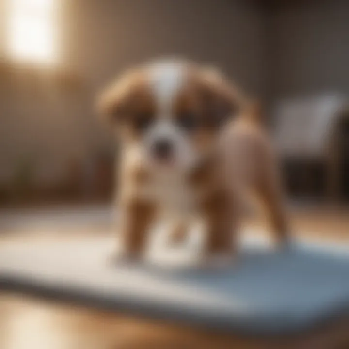 Materials used in the production of puppy pee pads