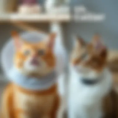 Soft Cone vs. Elizabethan Collar Comparison of soft cone and traditional Elizabethan collar