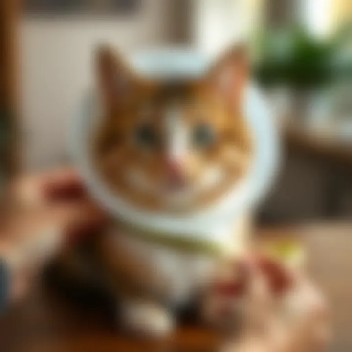 Measuring for the Perfect Fit Measuring a cat for the right cone size
