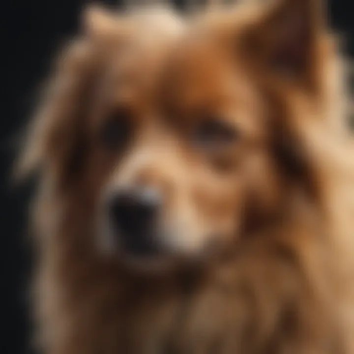 A variety of grooming brushes suitable for double coated breeds