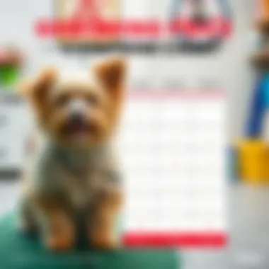 Comparison chart of dog grooming prices at Petco versus competitors