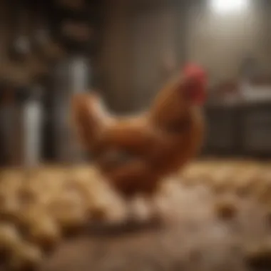 Visual representation of hidden expenses in poultry feeding