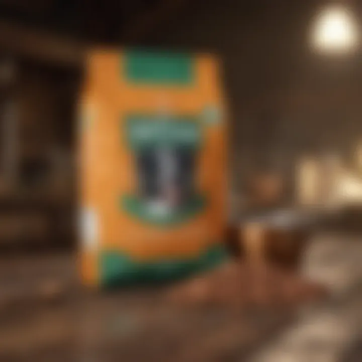 Premium quality dog food packaging