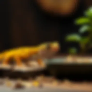 Proper Feeding Setup for Leopard Geckos Proper feeding setup for leopard geckos