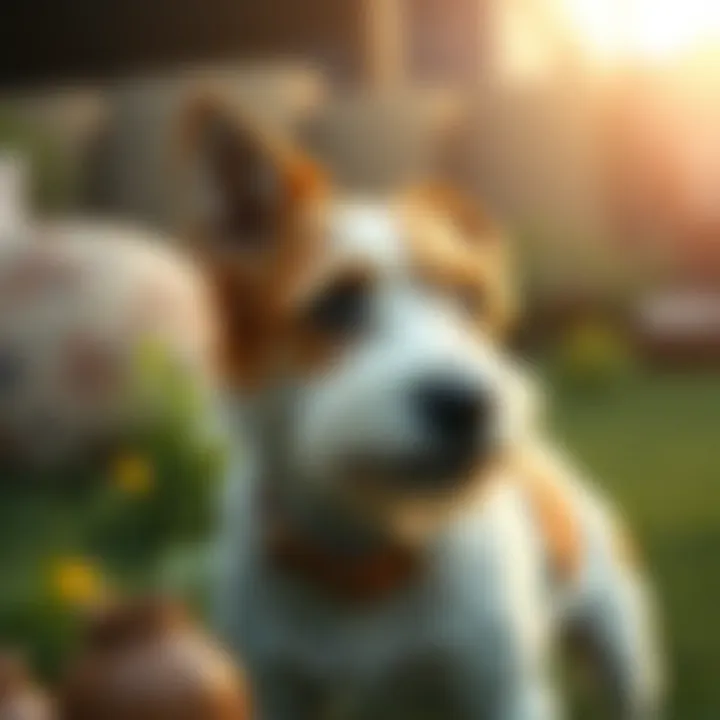 Historical depiction of Parson Russell Terrier's origins