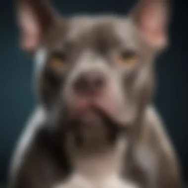 Distinctive Features of Blue Nose Pitbulls The distinctive features of a Blue Nose Pitbull showcasing its breed characteristics