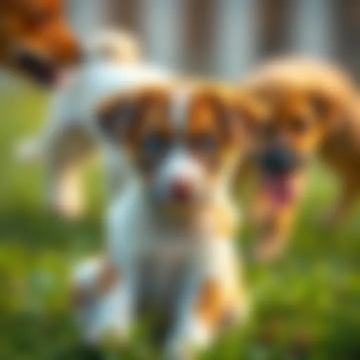 Importance of Socialization for Puppies Puppy socializing with other dogs