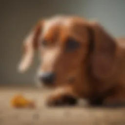 Dachshund showcasing its unique behavioral traits