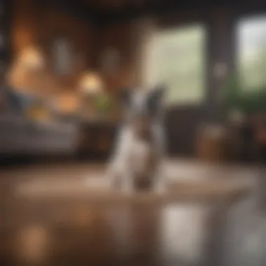 Pet-Friendly Indoor Environment Clean indoor space with pet-friendly products