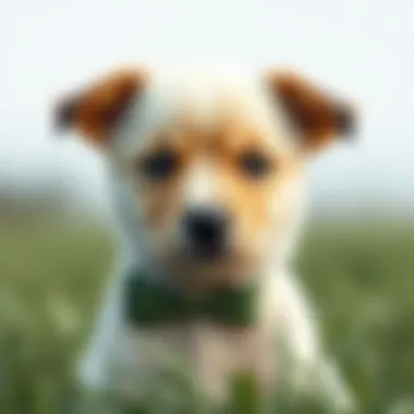 A collection of unique male puppy name tags