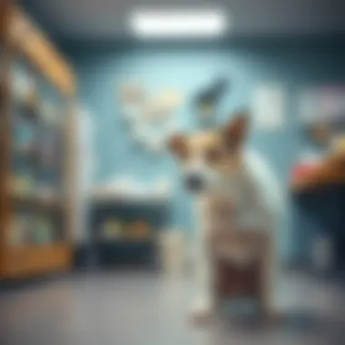 Veterinary expert recommending dog joint care