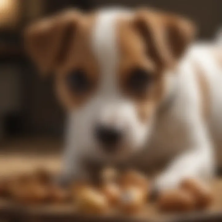 Portion control guide for Jack Russell puppies