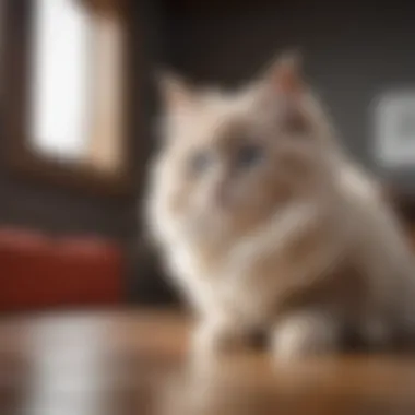 Adoption day with a new Ragdoll kitten