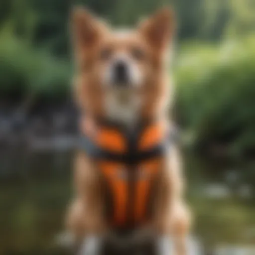 ZippyPaws Dog Life Jacket showcasing vibrant colors and ergonomic design